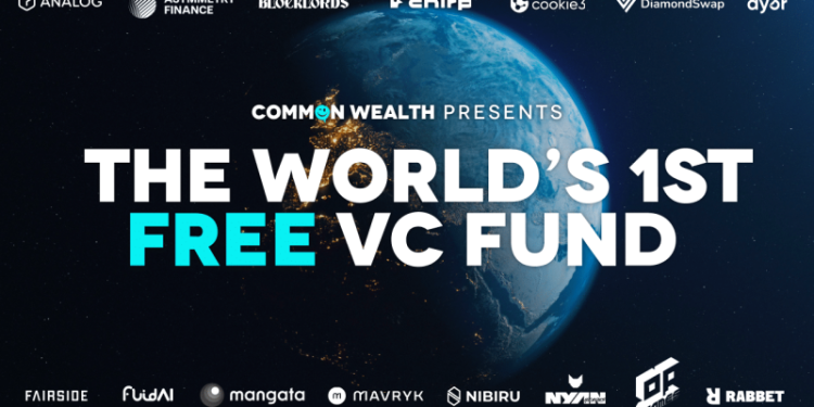 Common Wealth Announces the Launch of the World’s First Free VC Fund