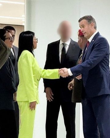 CIA director was in Venezuela to meet with acting President Delcy Rodríguez, official says