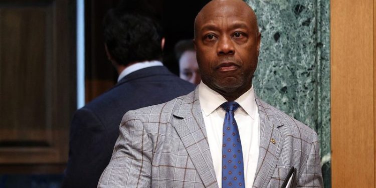 Sen Tim Scott calls Trump post ‘most racist thing I’ve seen out of this White House’