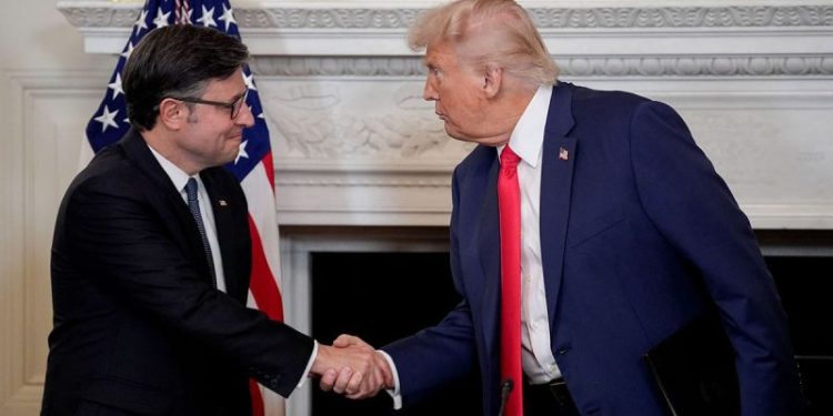 Speaker Johnson touts Trump’s agenda as crucial blueprint ahead of midterms: ‘On the ballot’